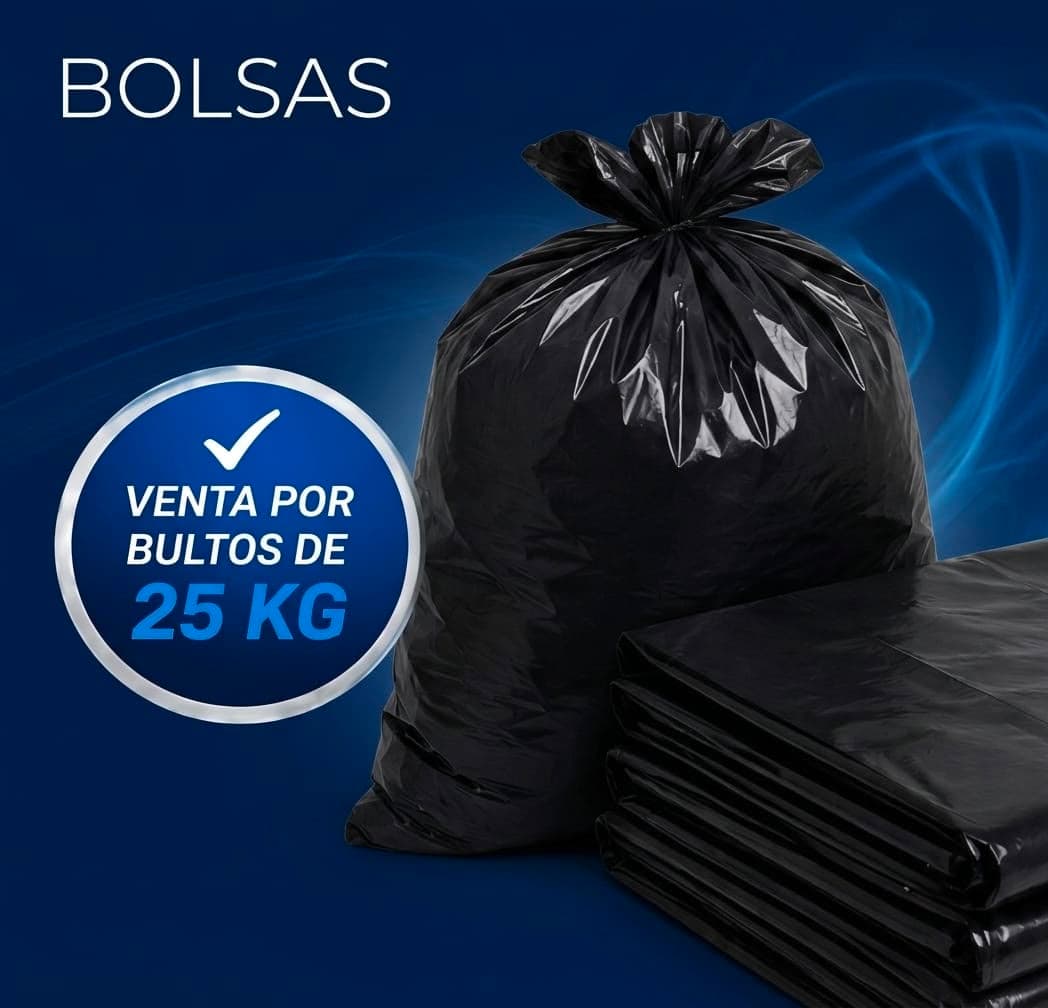 Bolsa de Basura por Bultos de 25 kg